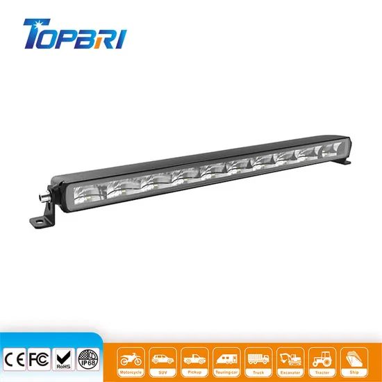 防水オフロード LED ライトバー 240W 42 インチ 4X4 オート用ストロボ ワーク ライト バー