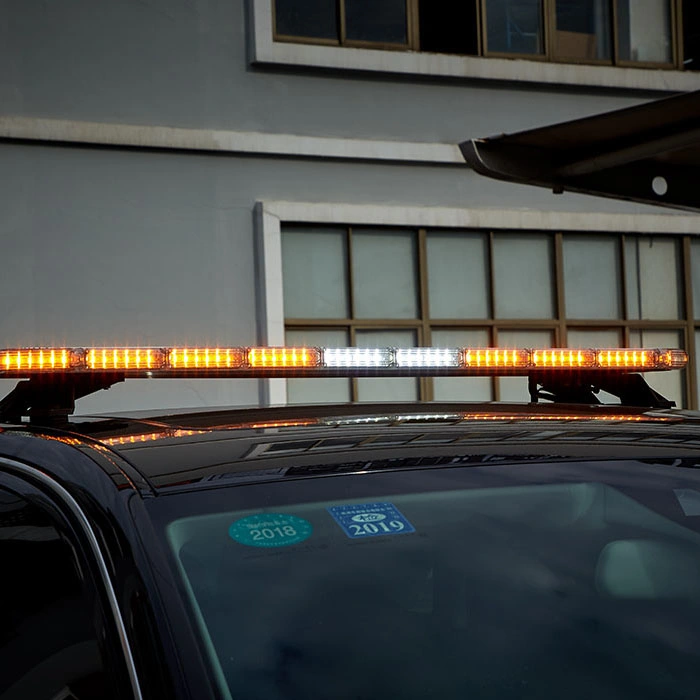 Senken ECE R65 and SAE Class1 IP67 Lights 33mm Thin & Slim 132PCS*3W LED Permanent/Magnet Police Car LED Lightbar Tbd-705124 (Offer OEM-SENKEN Group)