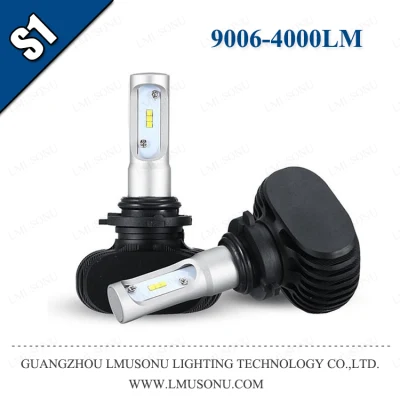 Lmusonu S1 9006 LED ヘッドライト自動車高低ヘッドライト 35 ワット 4000lm 車 LED ヘッドランプ電球