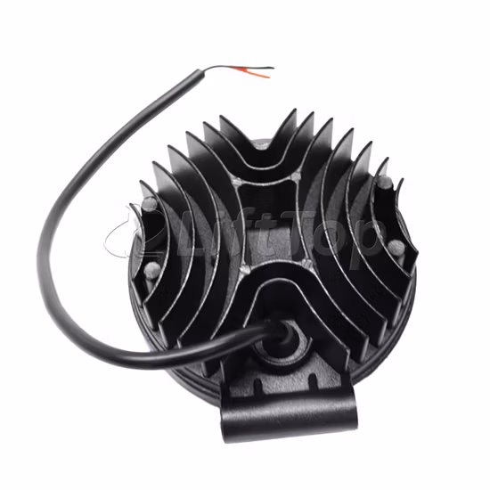 フォークリフト部品供給丸型9球LEDヘッドライト10V